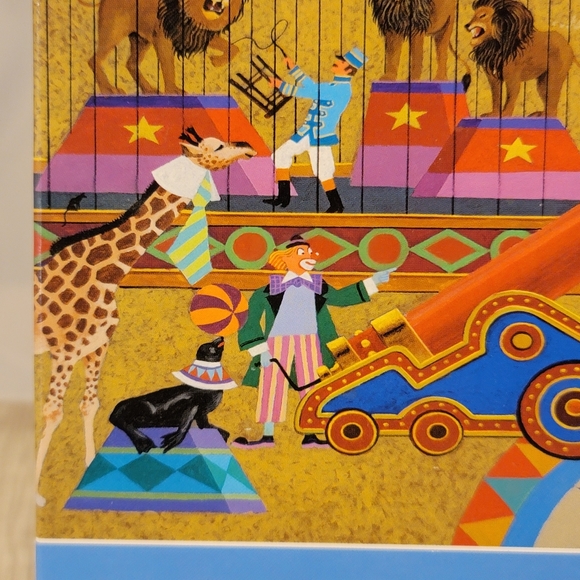 Mega puzzles Hometown collection "at the circus" 1000 piece puzzel. Bright fun - Picture 6 of 7